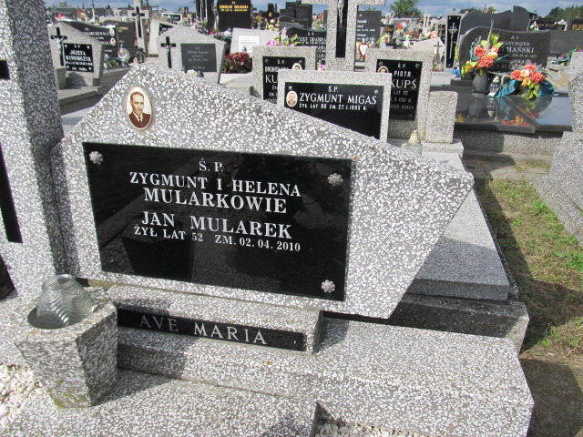Jan Mularek Psary - Grobonet - Wyszukiwarka osób pochowanych