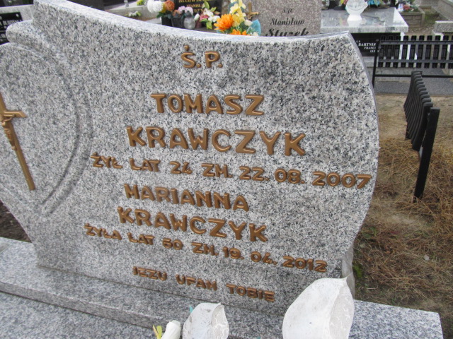 Grób Tomasz Krawczyk