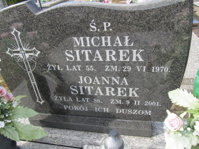 Joanna Sitarek Psary - Grobonet - Wyszukiwarka osób pochowanych