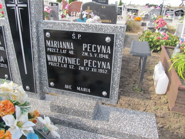 Wawrzyniec Pecyna Psary - Grobonet - Wyszukiwarka osób pochowanych