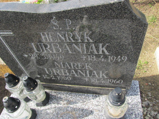Henryk Urbaniak 1949 Psary - Grobonet - Wyszukiwarka osób pochowanych