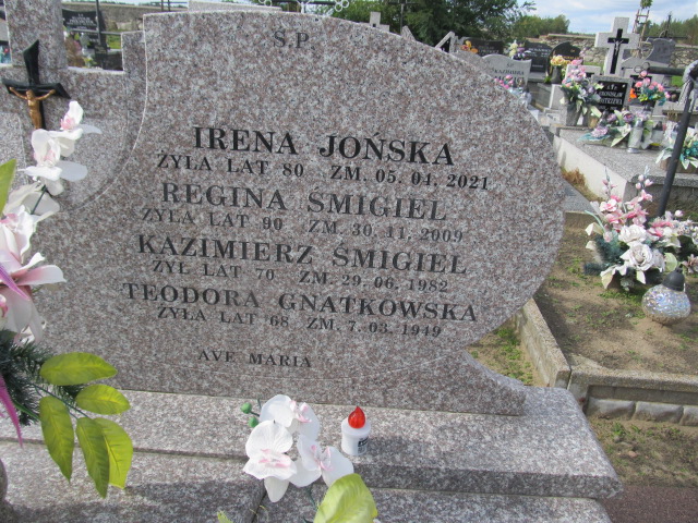 Irena Jońska Psary - Grobonet - Wyszukiwarka osób pochowanych