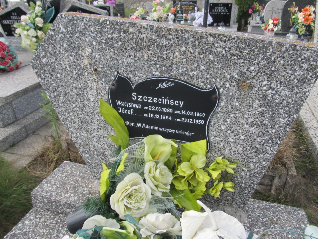 Józef Szczeciński 1884 Psary - Grobonet - Wyszukiwarka osób pochowanych