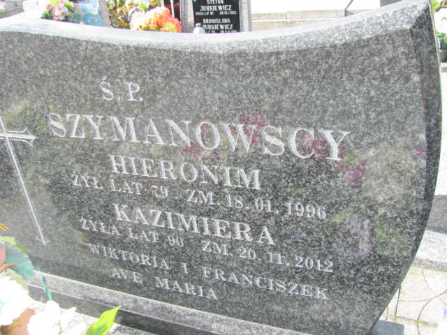 Hieronim Szymanowski Psary - Grobonet - Wyszukiwarka osób pochowanych