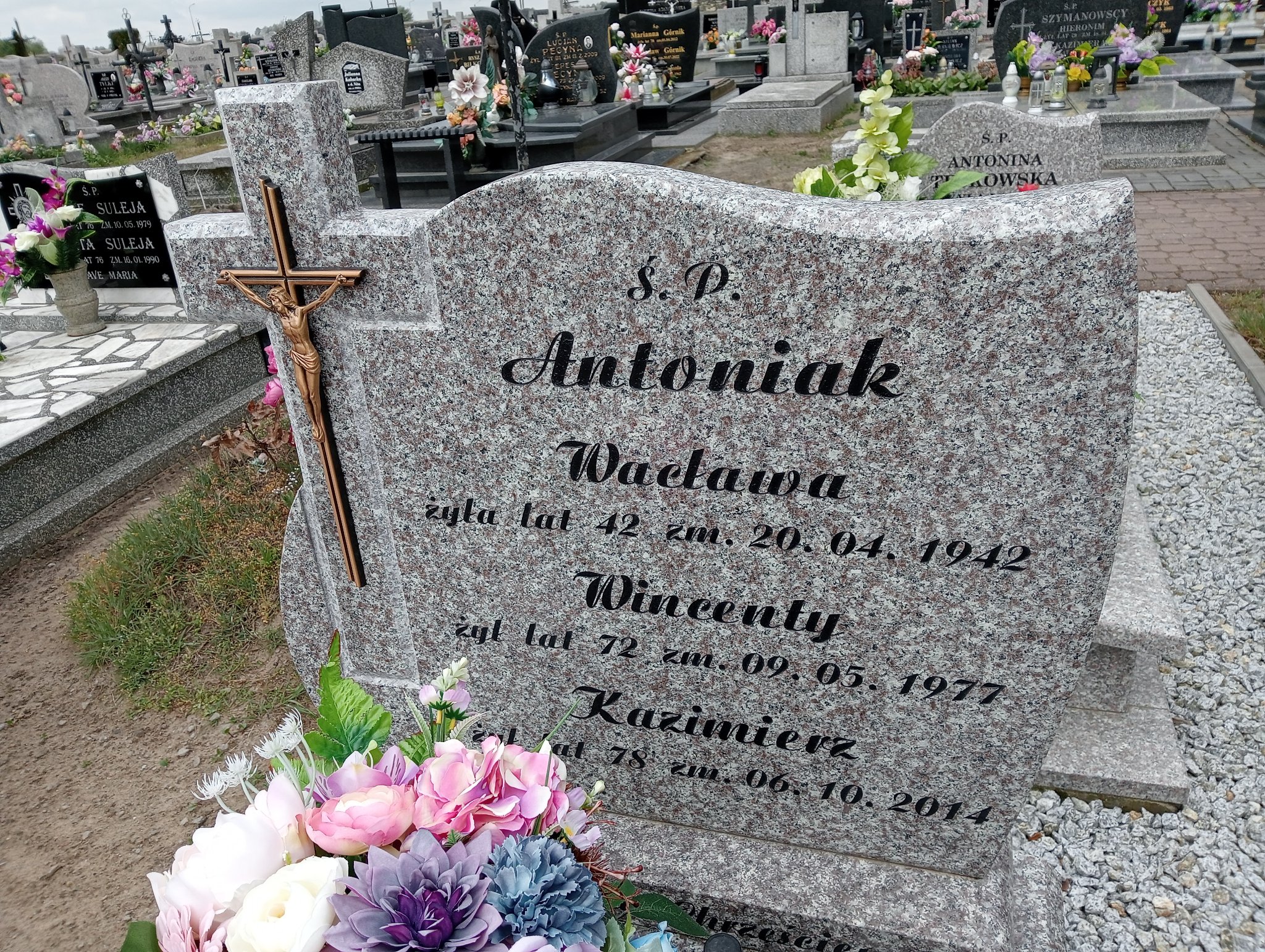 Wacława Antoniak Psary - Grobonet - Wyszukiwarka osób pochowanych