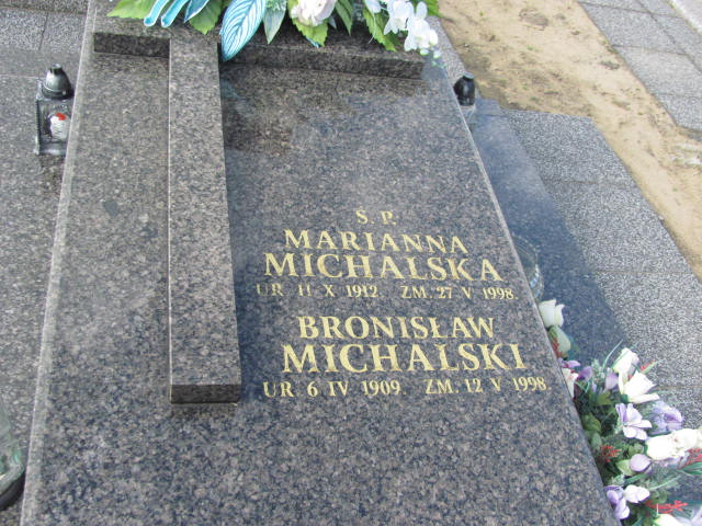 Bronisław Michalski 1909 Psary - Grobonet - Wyszukiwarka osób pochowanych