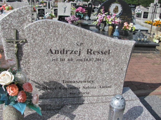 Andrzej Ressel Psary - Grobonet - Wyszukiwarka osób pochowanych