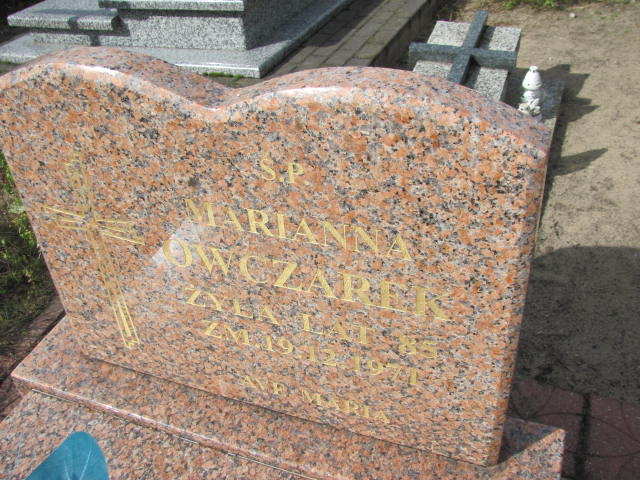 Marianna Owczarek Psary - Grobonet - Wyszukiwarka osób pochowanych