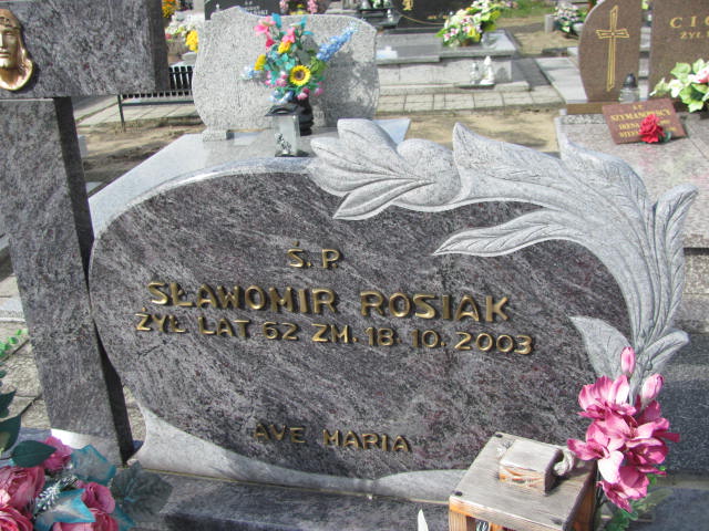 Sławomir Rosiak Psary - Grobonet - Wyszukiwarka osób pochowanych