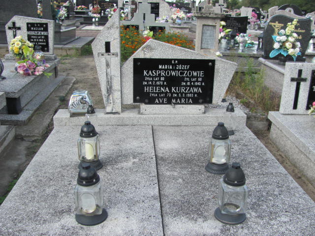 Grób Jóżef Kasprowiczowie