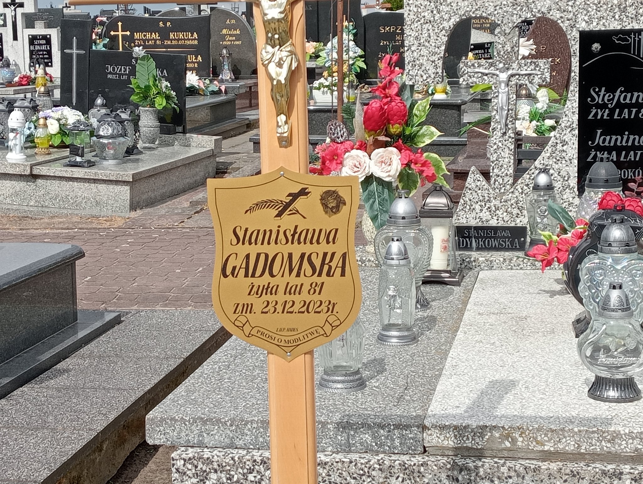 Stanisława Gadomska Psary - Grobonet - Wyszukiwarka osób pochowanych